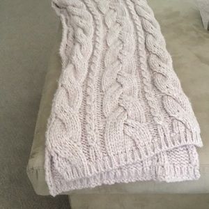 Zara oversized chunky knit scarf